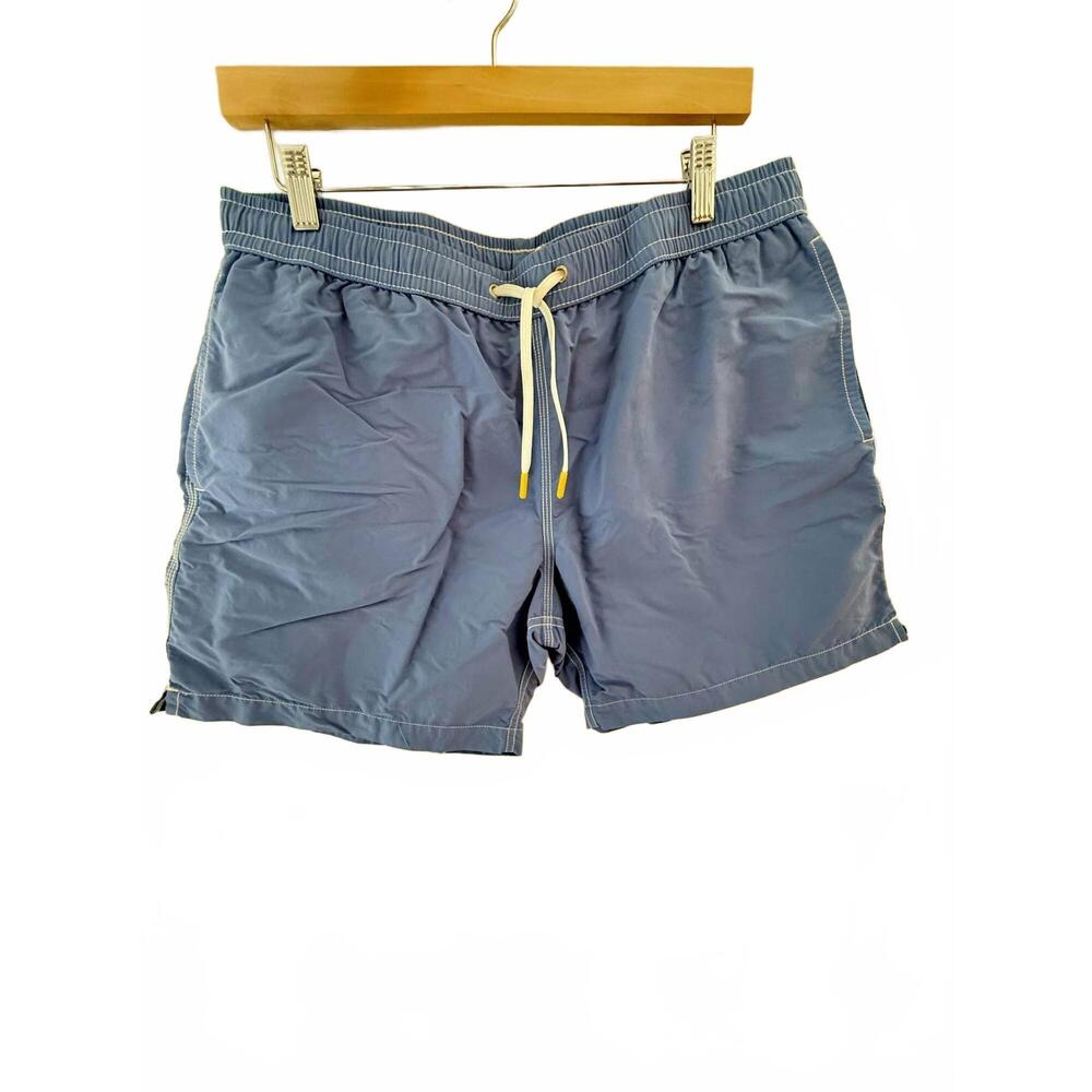 NEW HARTFORD men's garment dyed trunks in baltic blue